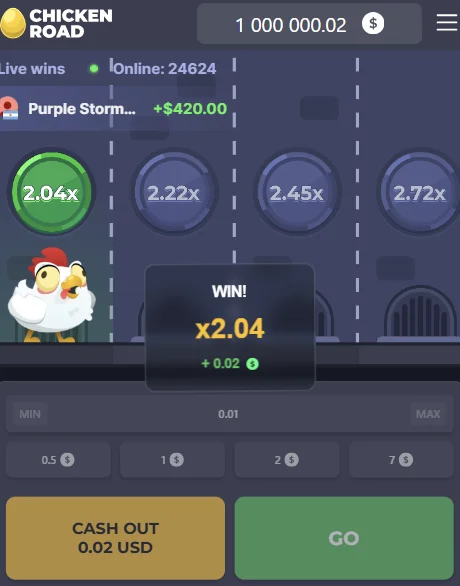 Chicken Road Mobile Demo
